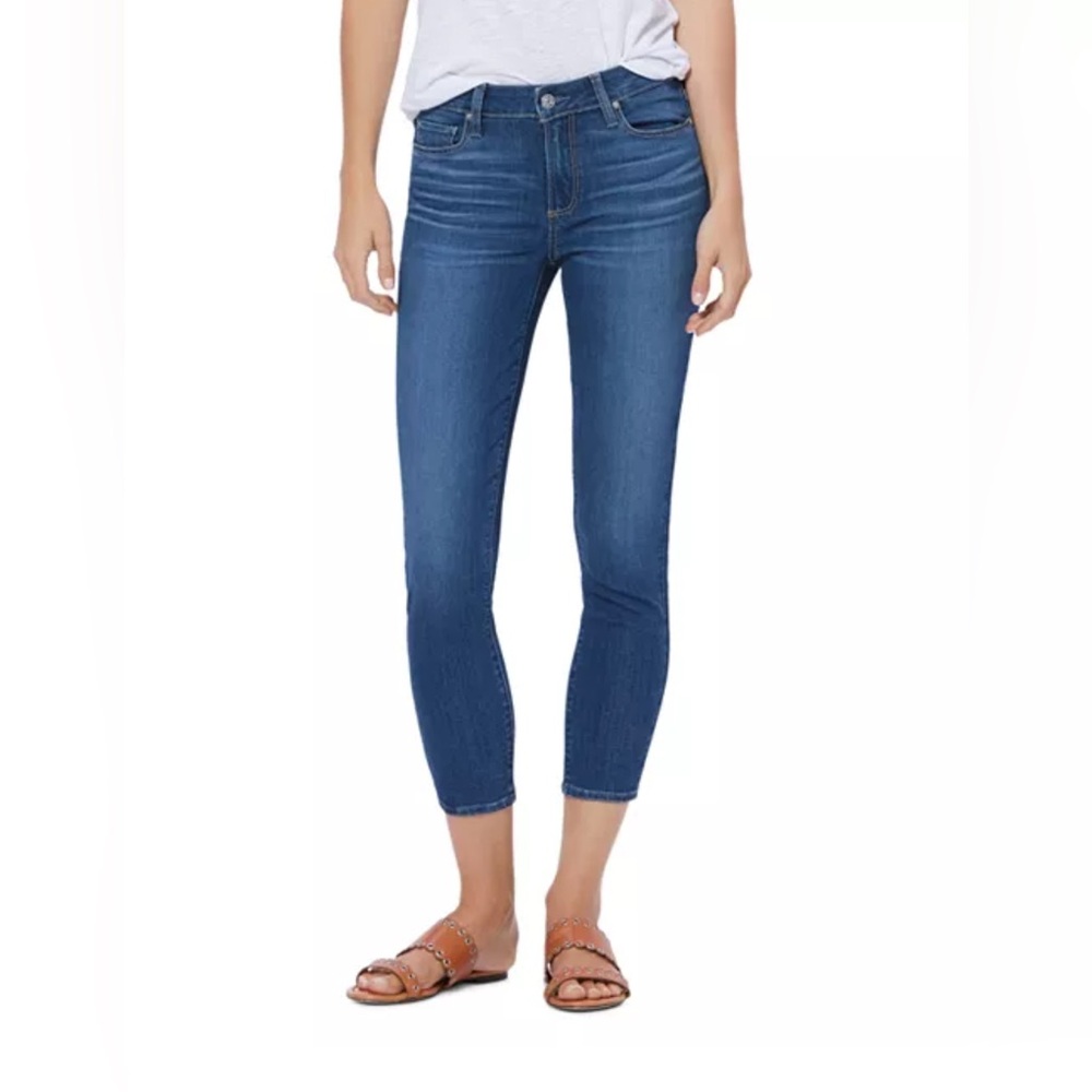 PAIGE Verdugo Crop Skinny Jeans